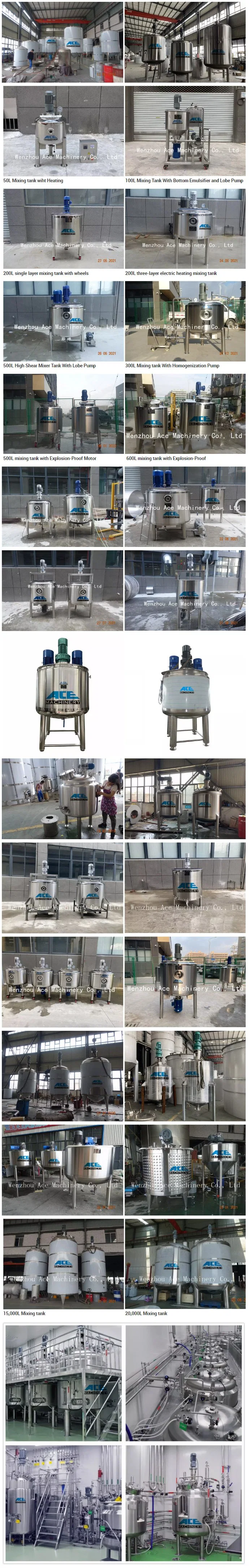 Wholesale Price High Shear Emulsifying Mixer Bb Cream Skin Care Making Mixing Machine Homogenizer Emulsifier Equipment